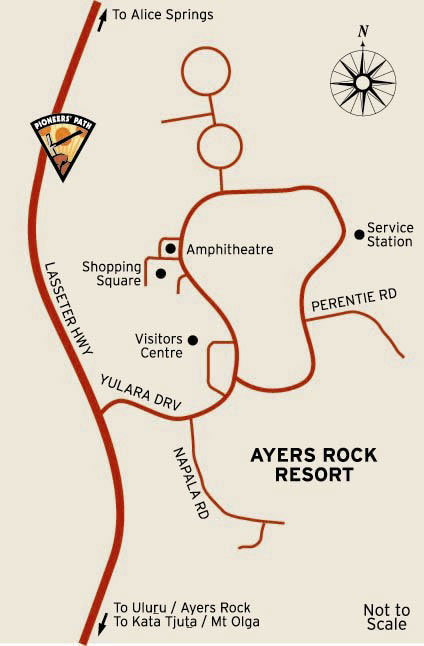 Ayres Rock Resort Map