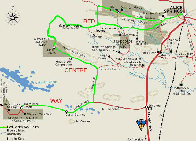 Alice to Yulara - Ayers Rock resort and Uluru by 4wd