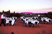 sounds of silence dinner with views of Uluru